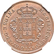 5 Réis - Maria II obverse image