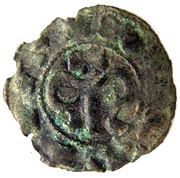 Dinheiro "Double crosier" - Afonso I obverse image