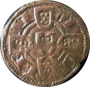 Dinheiro - Dinis I, Portugal, 1279-1325 reverse image