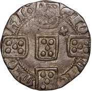 Pilarte Coroado - Fernando I Miranda do Douro mint, Portugal, 1371-1383 reverse image