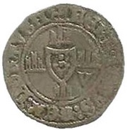 Grave - Fernando I Valência de Alcântara mint, Portugal, 1370-1371 reverse image