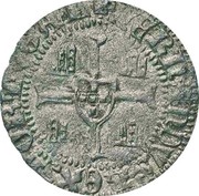 ½ Barbuda - Fernando I Tuy/Spain mint, Portugal, 1370-1371 reverse image