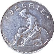 1 Franc Pattern - Dutch text obverse image
