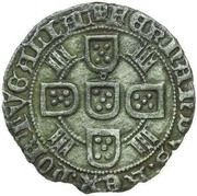 Barbuda - Fernando I Reverse from GENTIL, Lisboa mint, Portugal, 1370-1371 reverse image