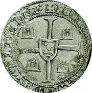 Barbuda - Fernando I Porto mint, Portugal, 1370-1371 reverse image