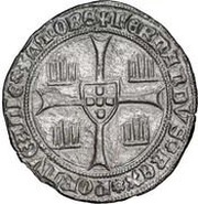 Barbuda - Fernando I Zamora/Spain, Portugal, 1370-1371 reverse image