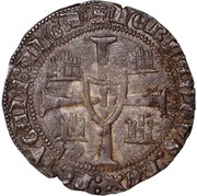 Barbuda - Fernando I Porto mint, Portugal, 1370-1383 reverse image