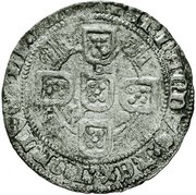 Barbuda - Fernando I Reverse from GENTIL, Porto mint, Portugal, 1371 reverse image