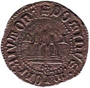 ½ Tornês Atípico - Fernando I Miranda do Douro mint, Portugal, 1369-1371 reverse image