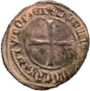 ½ Tornês Escudo - Fernando I Zamora/Spain mint, Portugal, 1369-1371 reverse image