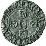 ½ Tornês de Busto - Fernando I Coruña/Spain mint, Portugal, 1371 reverse image