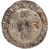 Tornês de Busto - Fernando I Lisboa mint, Portugal, 1371 reverse image