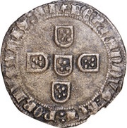 Tornês de Busto - Fernando I Corunha/Spain mint, Portugal, 1371 reverse image