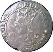 Tornês de Busto - Fernando I Lisboa mint obverse image