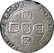 Tornês de Busto - Fernando I Lisboa mint, Portugal, 1371-1383 reverse image