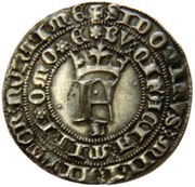 Real "F" - Fernando I Lisboa mint obverse image