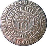 Real "FR" - Fernando I Lisboa mintR obverse image
