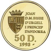 50 Diners - Joan Martí i Alanis Pau Casals obverse image
