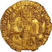 Dobra Pé Terra - Fernando I Lisboa mint obverse image