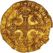 Dobra Pé Terra - Fernando I Lisboa mint reverse image