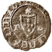½ Real of 10 Soldos - João I P/PO; Porto mint, Portugal, 1392-1397 reverse image