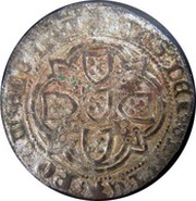 Real of 10 Soldos - João I Big disk; Lisboa mint, Portugal, 1385-1397 reverse image