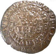 Real of 10 soldos - João I Small disk; Lisboa mint obverse image