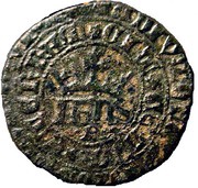 Real of 10 soldos - João I Big disk; Porto mint obverse image