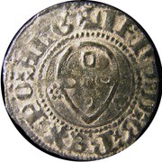 ½ Real 3½ Libras- João I Lisboa mint obverse image