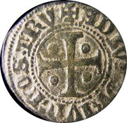 ½ Real 3½ Libras- João I Lisboa mint, Portugal, 1392-1397 reverse image