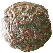 ½ Real Preto - Afonso V "L"; Lisboa mint obverse image