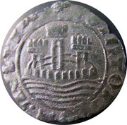 Ceitil - Afonso V Group 8 - Castle with closed regular outside wall obverse image