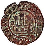 Ceitil - Afonso V Group 9 - Castle with small towers and high wall, with doors obverse image