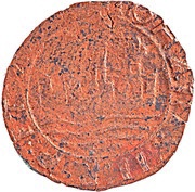 Ceitil - João II Group 3 - Straight outside wall without battlements obverse image