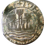 Ceitil - João II Group 2 - Arched wall with battlements obverse image