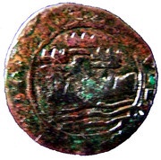 Ceitil - Manuel I Group 2 - Castle with splited outside wall obverse image