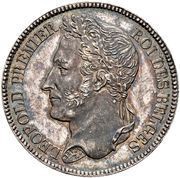 2 Francs - Léopold I obverse image