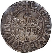 ½ Vintém - João II obverse image