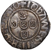 ½ Vintém - João II reverse image