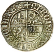 ½ Real Grosso - Afonso V King of Portugal, Castilla and Leon, Portugal, 1475-1479 reverse image