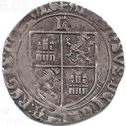Real Grosso - Afonso V King of Portugal, Castilla and Leon, Portugal, 1475-1479 reverse image