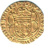 Cruzado - Afonso V Lisboa mint obverse image