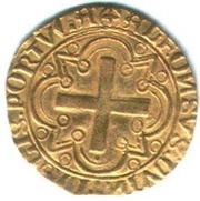 Cruzado - Afonso V Lisboa mint reverse image