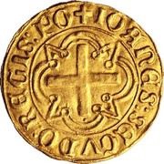 Cruzado - João II 1st Type reverse image