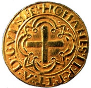 Cruzado - João II 2nd Type reverse image
