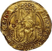 Justo - João II Lisboa mint, Portugal, 1489-1495 reverse image