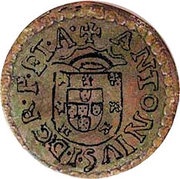 2 Reais - António I Angra mint obverse image