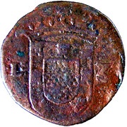 3 Reais "L-3 or 3-L" - Sebastião I, Portugal, 1557-1578 reverse image