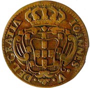 3 Reis - João V obverse image