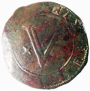 V Reais - Sebastião I, Portugal, 1560-1578 reverse image